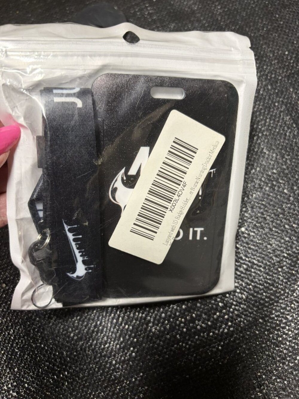 Nike Id Holder with Neck Strap NWT